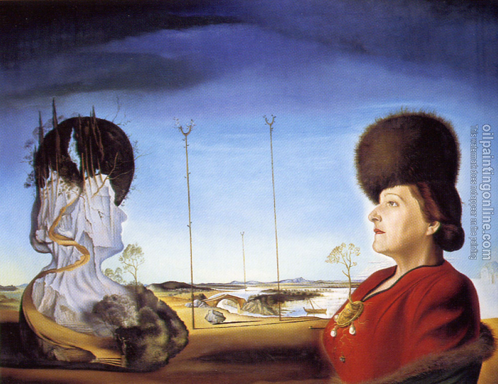 Dali, Salvador - Portrait of Mrs Isabel Styler-Tas(Melancholia)